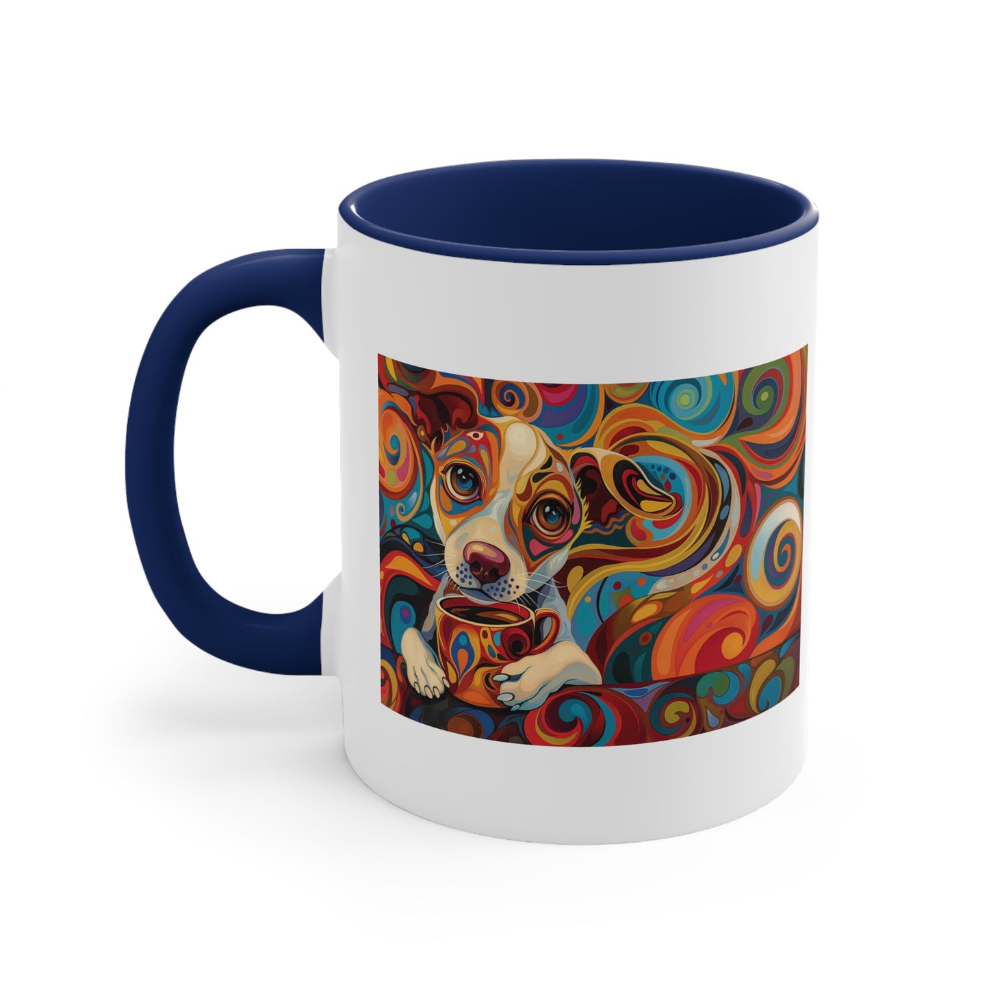 Cozy Companion Two-Tone Accent Mug - 11oz