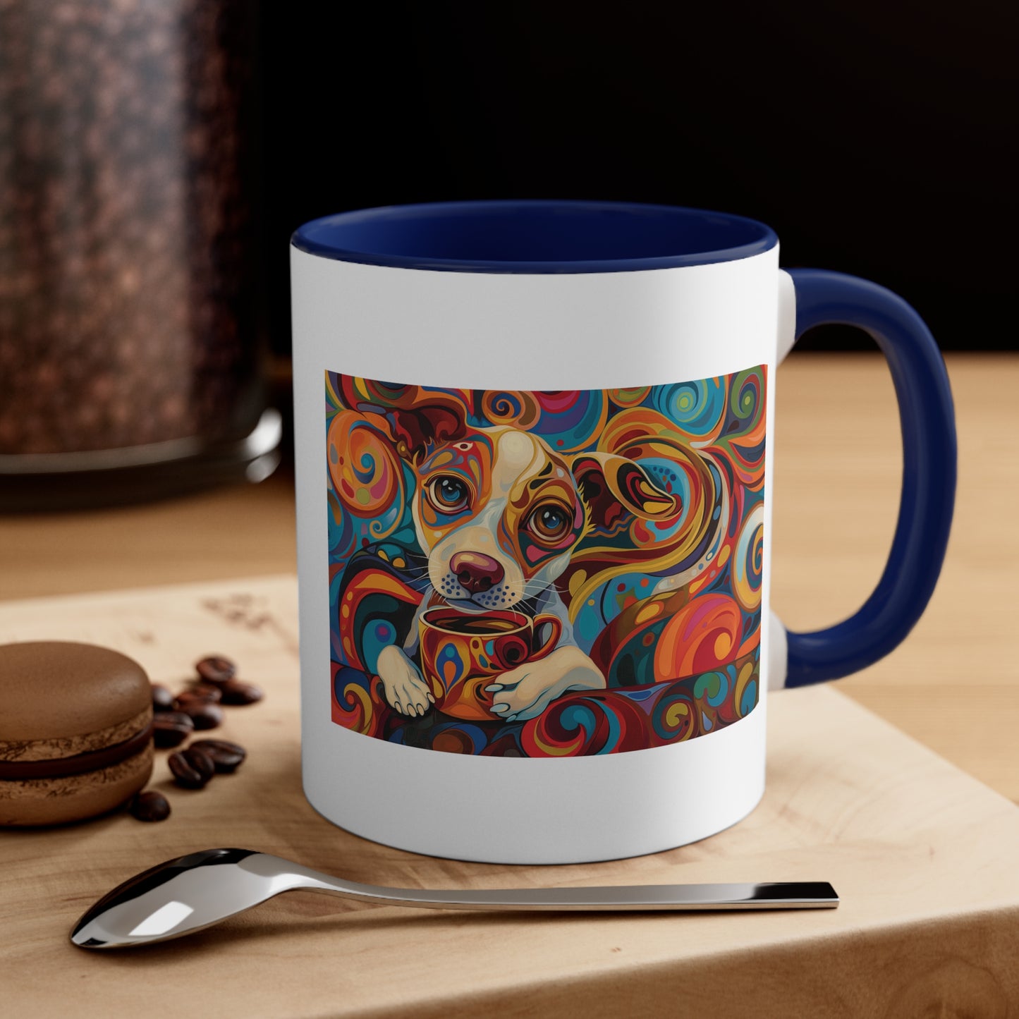 Cozy Companion Two-Tone Accent Mug - 11oz