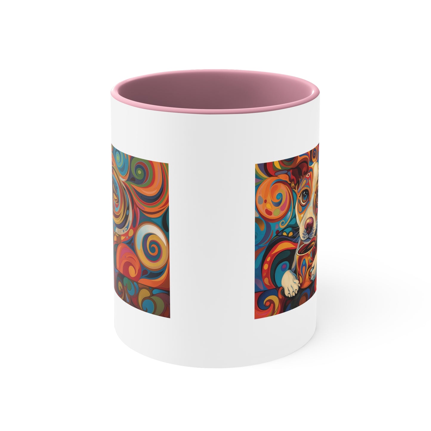 Cozy Companion Two-Tone Accent Mug - 11oz