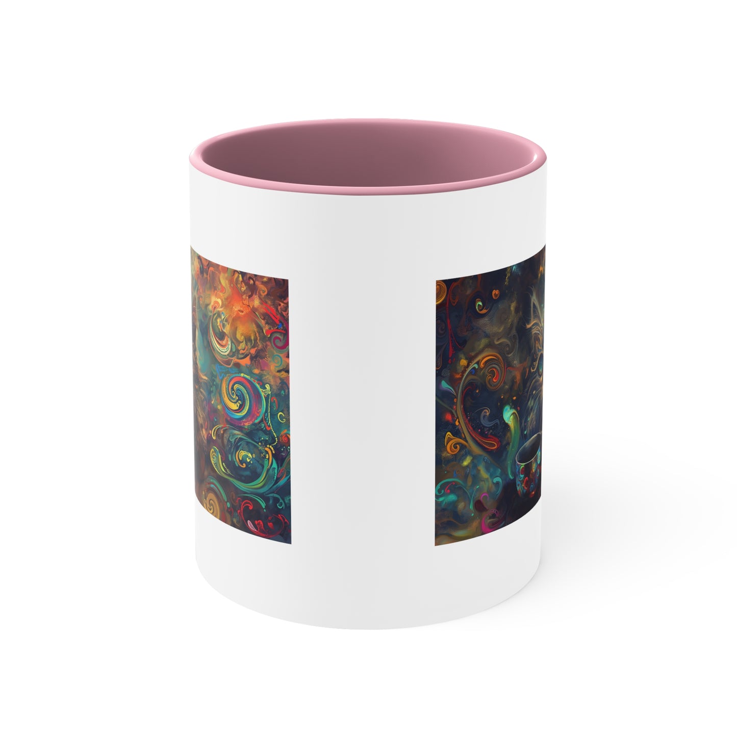 Cozy Companion Two-Tone Accent Mug - 11oz