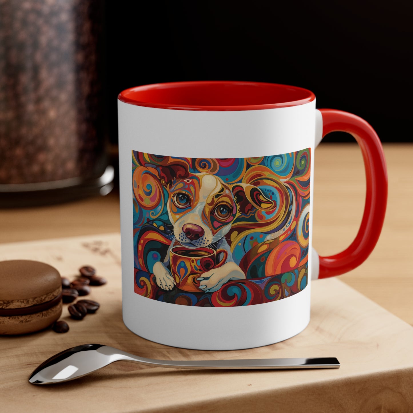 Cozy Companion Two-Tone Accent Mug - 11oz