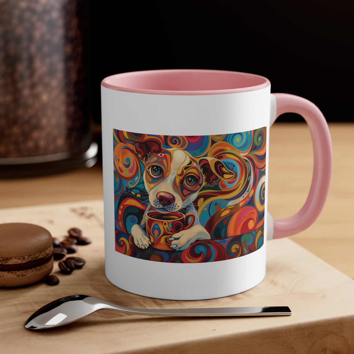 Cozy Companion Two-Tone Accent Mug - 11oz