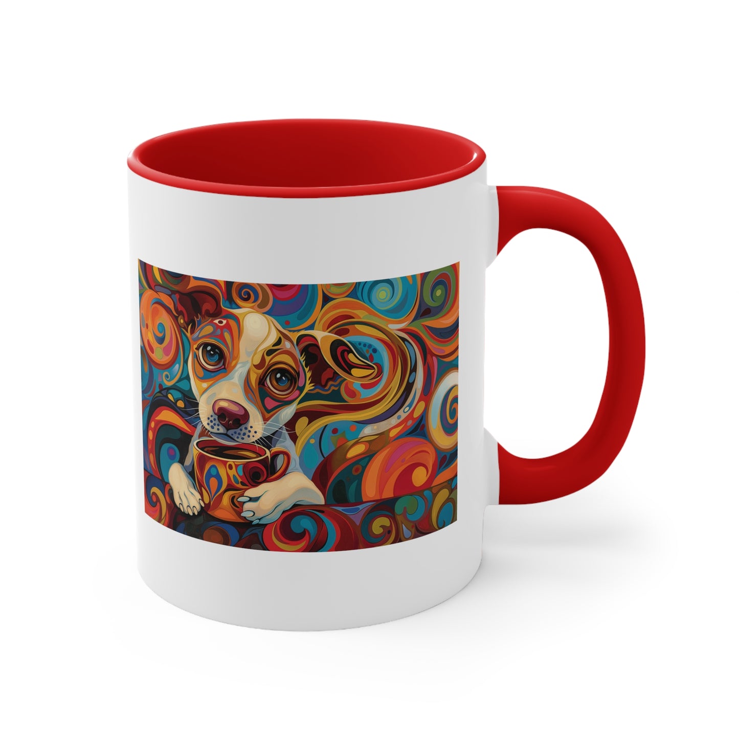 Cozy Companion Two-Tone Accent Mug - 11oz