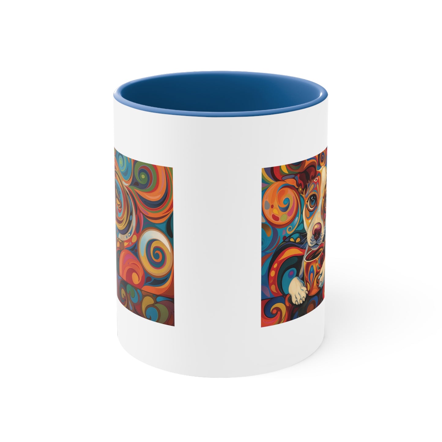 Cozy Companion Two-Tone Accent Mug - 11oz